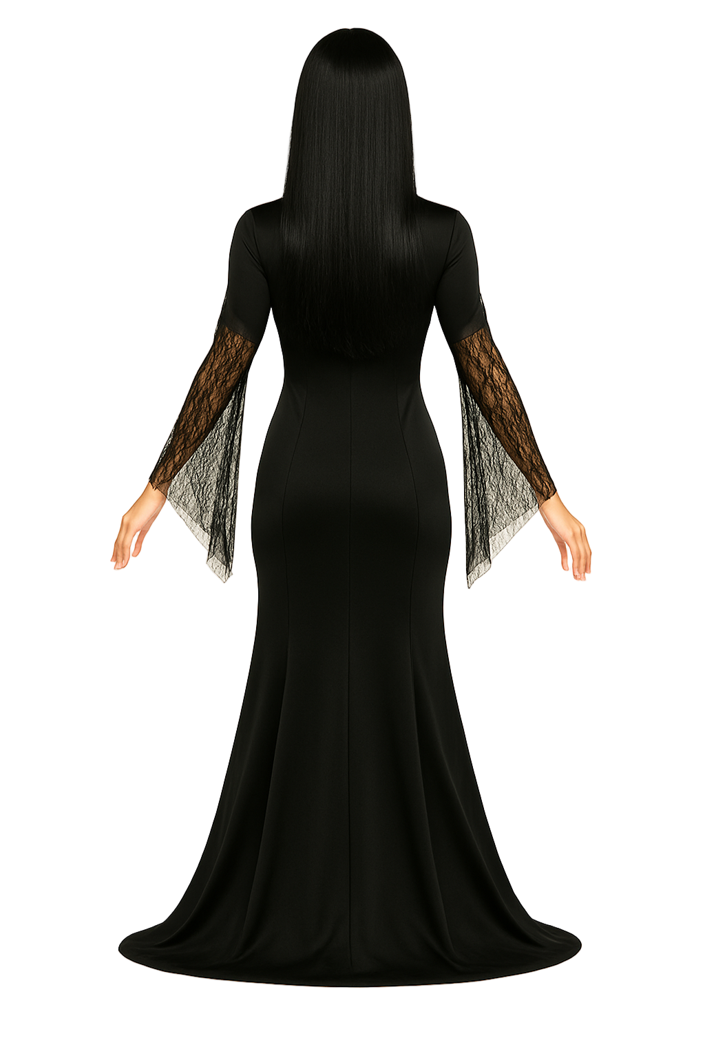 Karnevil Gothic Mistress Costume Back Image