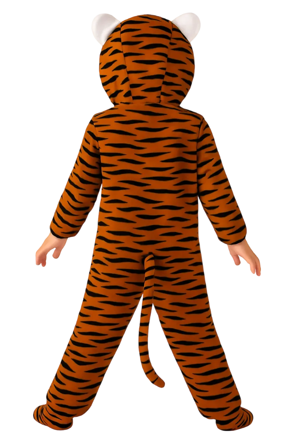 Kids Tiger Costume Back Image