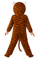 Kids Tiger Costume Back Image